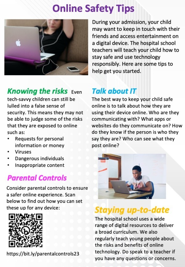 Online Safety Tips (Secondary)